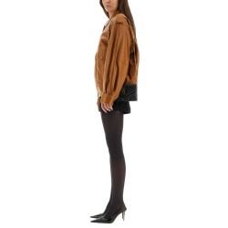 OVERSIZED LEATHER JACKET