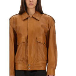 OVERSIZED LEATHER JACKET