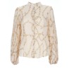 PLEATED BLOUSE "SUNRAY"