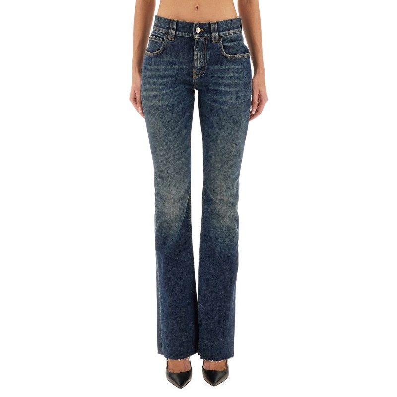 SLIM FIT BOOTCUT PANTS