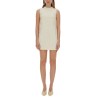BOUCLE MINI DRESS WITH PEARLS