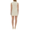 BOUCLE MINI DRESS WITH PEARLS