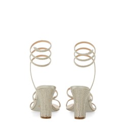 SANDAL WITH RHINESTONES