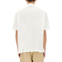 LOOSE FIT PIQUE POLO SHIRT