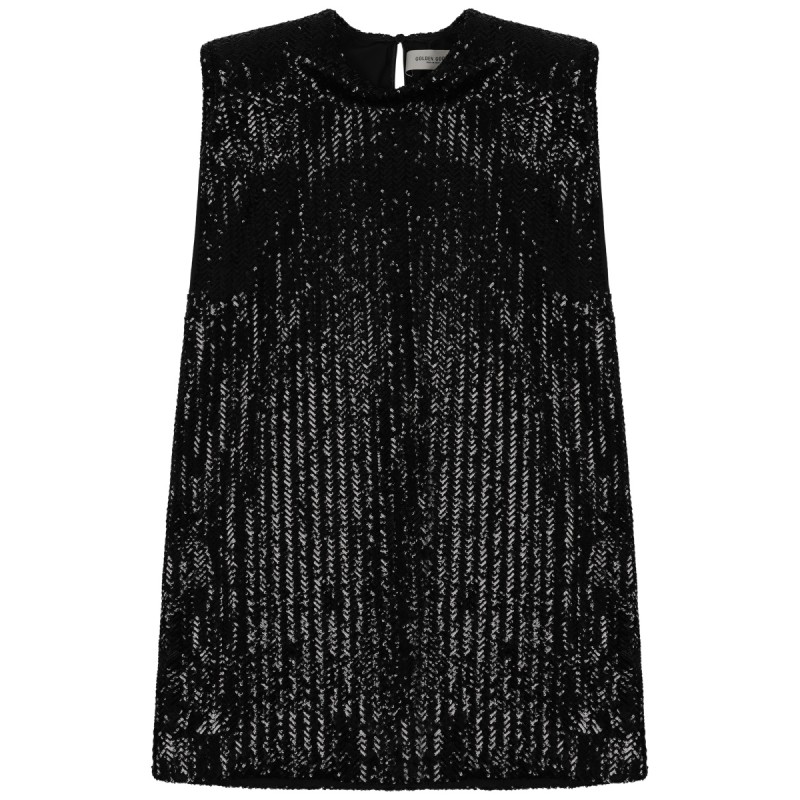 MINI DRESS WITH SEQUINS