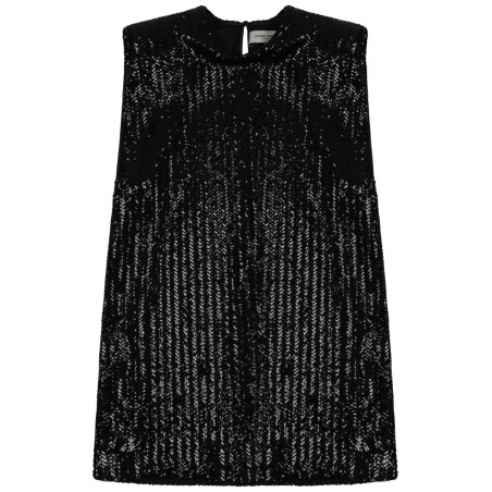 MINI DRESS WITH SEQUINS