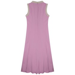 MIDI DRESS WITH PEARLS