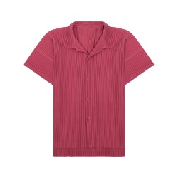 PLEATED POLO SHIRT
