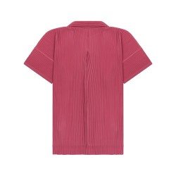 PLEATED POLO SHIRT