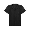 PLEATED POLO SHIRT