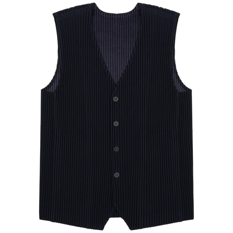 PLEATED VEST