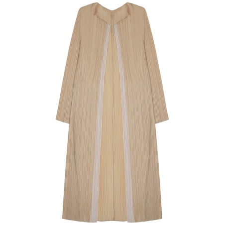 "MERRY" PLEATED COAT