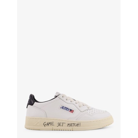 Medalist leather sneakers with side print