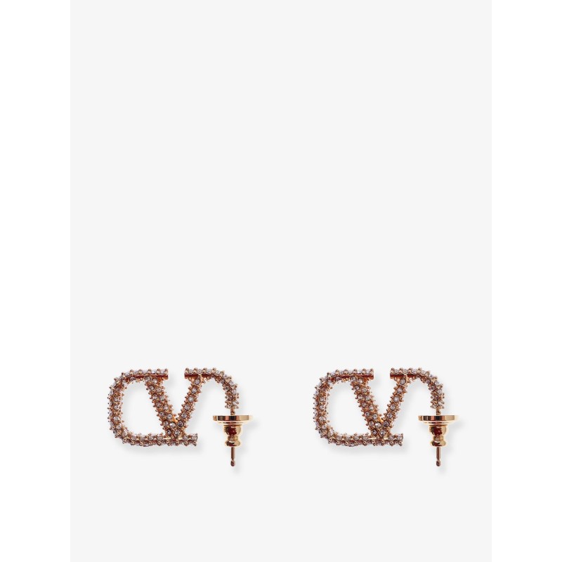 VLogo Signature earrings with Swarovski® crystals