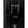 Belt Strap Weekender leather travel bag