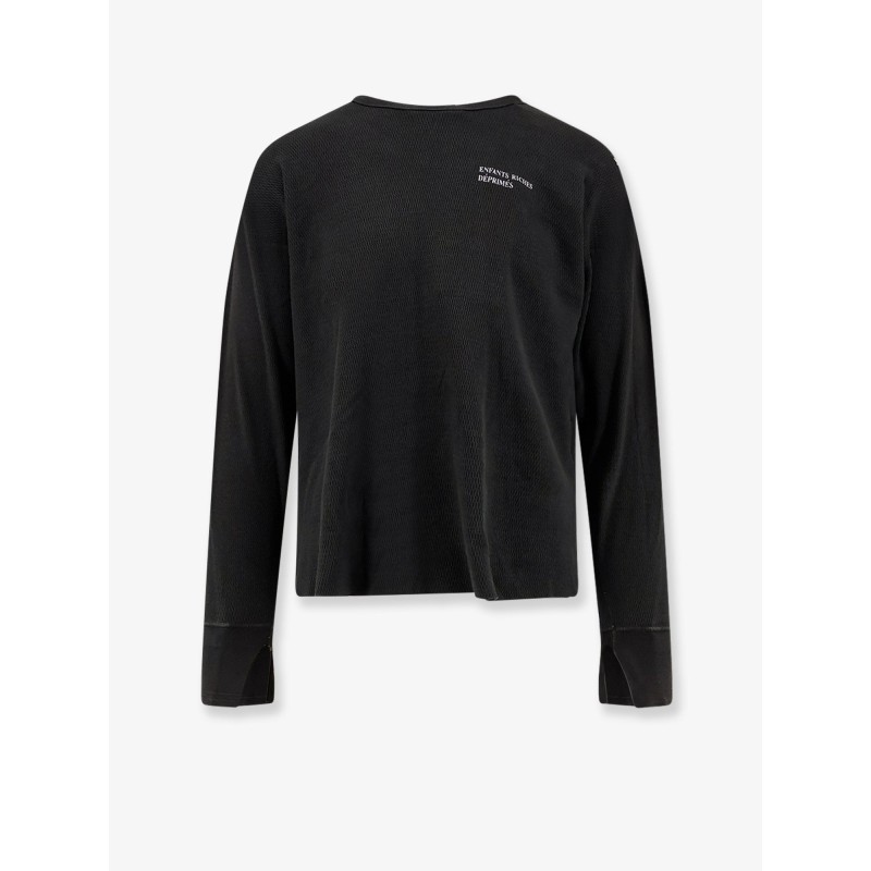 Classic Logo Distressed Thermal LS T-shirt