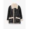 Unisex reversible eco-shearling jacket