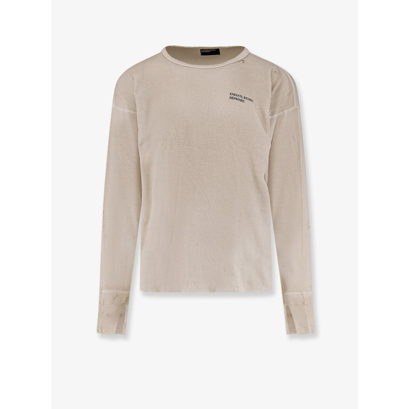 Classic Logo Distressed Thermal LS T-shirt