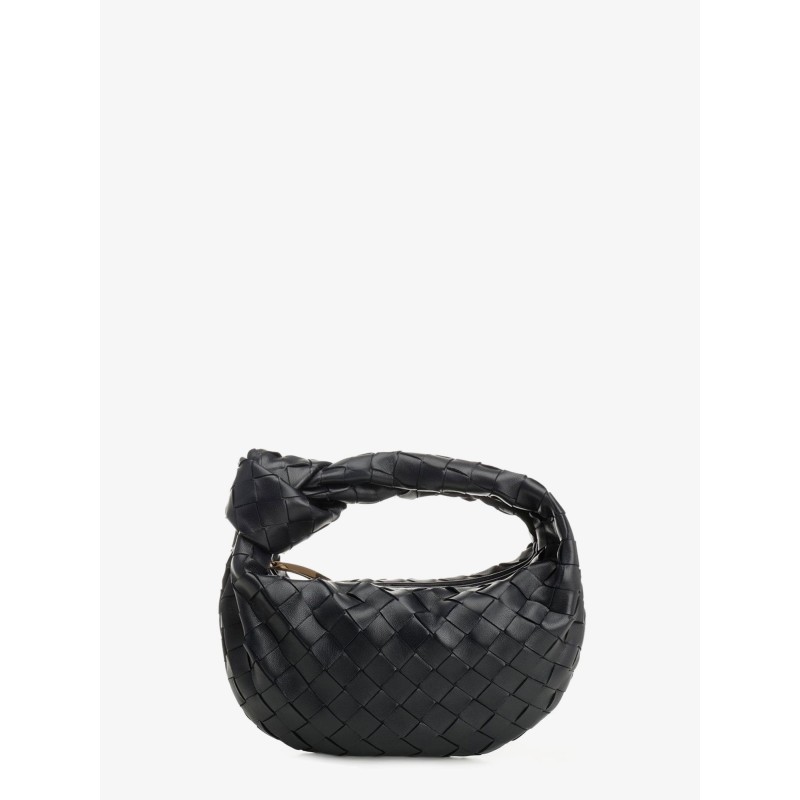 Mini Jodie leather handbag with Intrecciato motif