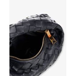 Mini Jodie leather handbag with Intrecciato motif