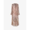 Grace long viscose dress