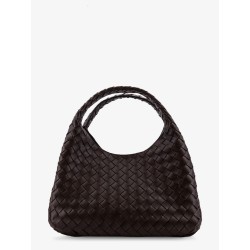 Campana leather shoulder bag with Intrecciato motif