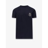 Cotton t-shirt with logo patch on the front