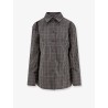 Cotton shirt with check pattern