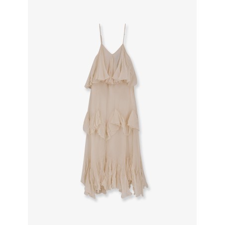 Vestito lungo in viscosa