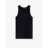 Ribbed cotton tank top