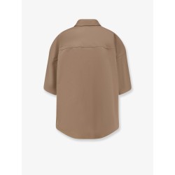 Linen and cotton blend shirt