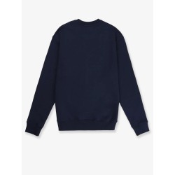 Cotton sweatshirt with iconic embroidery