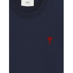 Cotton sweatshirt with iconic embroidery