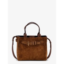 Audrey suede handbag