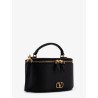 Leather Vanity bag with VLogo Signature