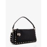 Rockstud leather crossbody bag