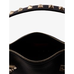 Rockstud leather crossbody bag