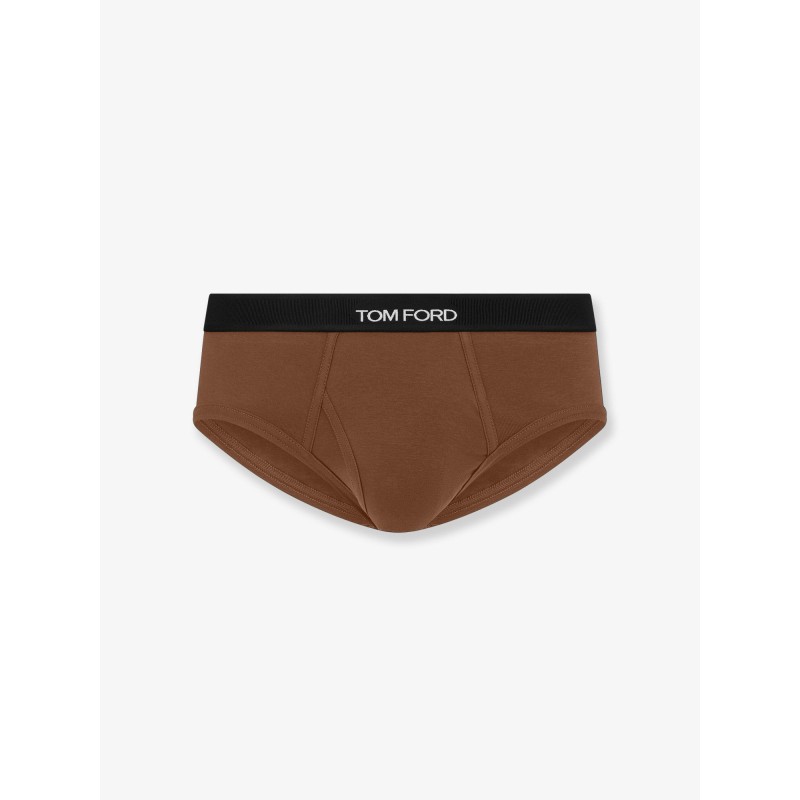 Stretch cotton brief