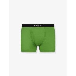 Stretch cotton boxer briefs