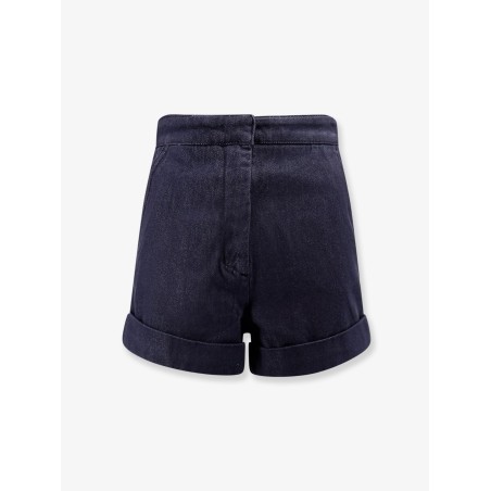 Blue denim bermuda shorts