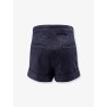 Blue denim bermuda shorts