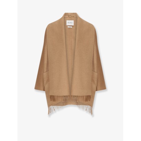 Mxmabilita short camel coat