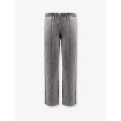 Initial cotton jogging trousers