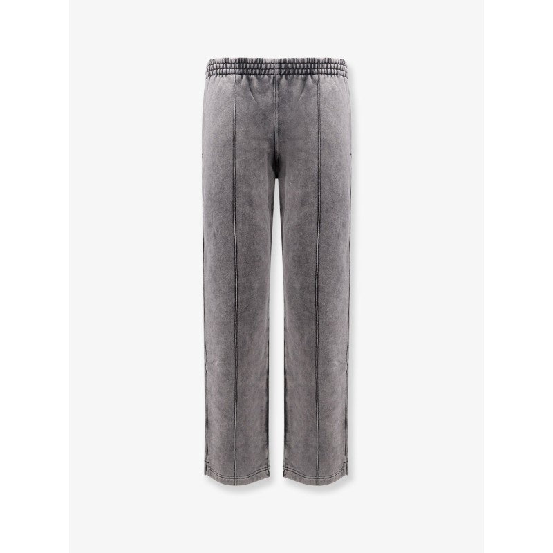 Initial cotton jogging trousers