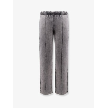 Initial cotton jogging trousers