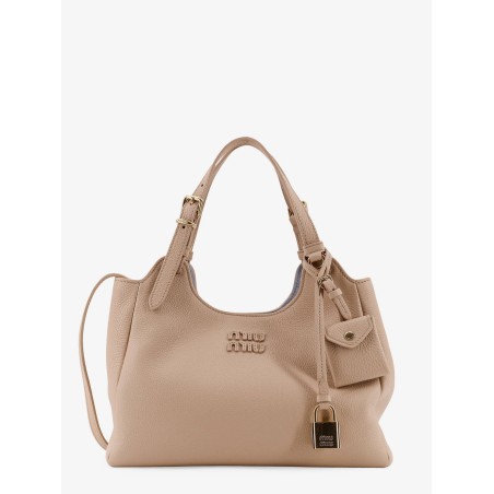 Hammered leather crossbody bag