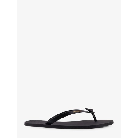 Party low rubber sandals