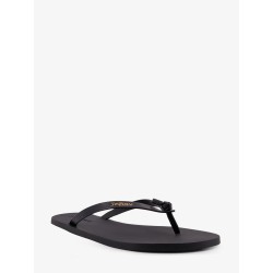 Party low rubber sandals
