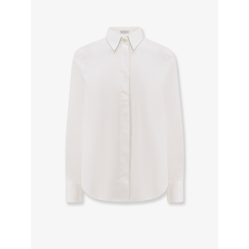 Cotton blend shirt