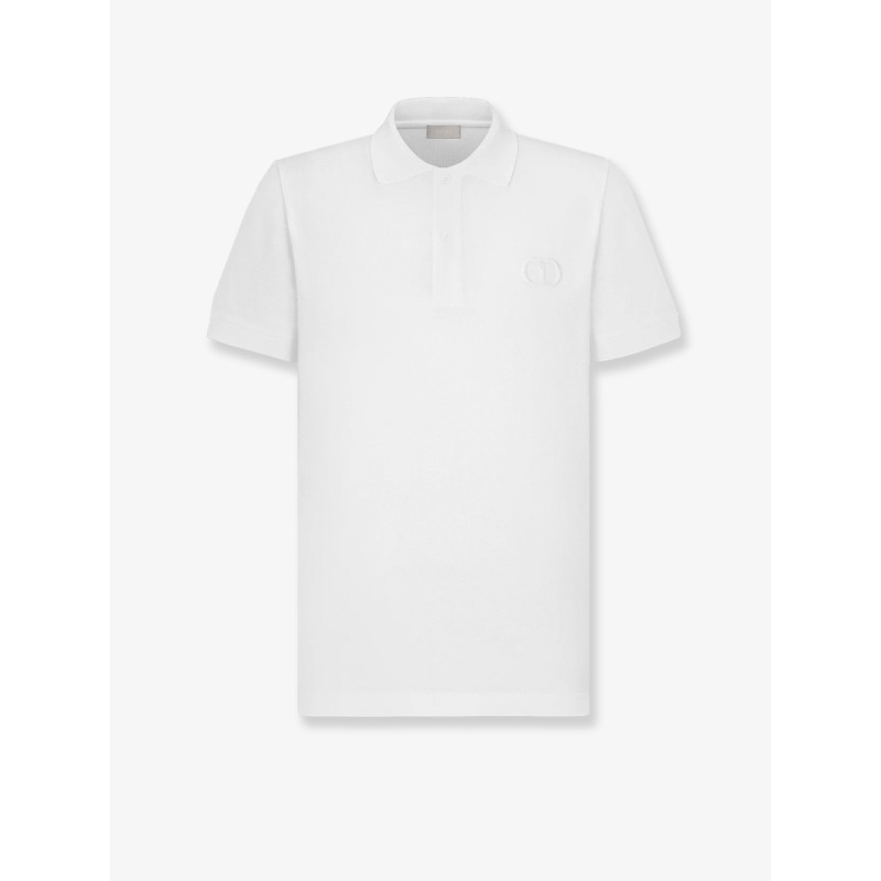 Cotton piqué polo shirt